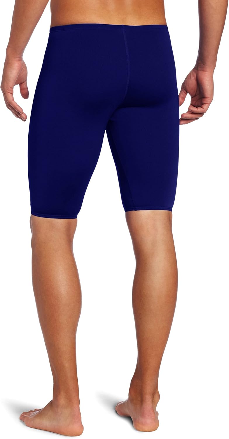TYR BOYS' DURAFAST ONE JAMMER SWIMSUIT, 22, Navy - Image 1