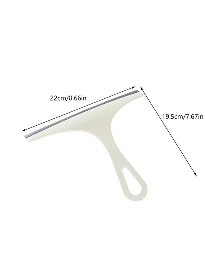 2pcs Light Green Heavy Duty Squeegee with Blade Holder for Shower Mirror Car Glass - Image 1