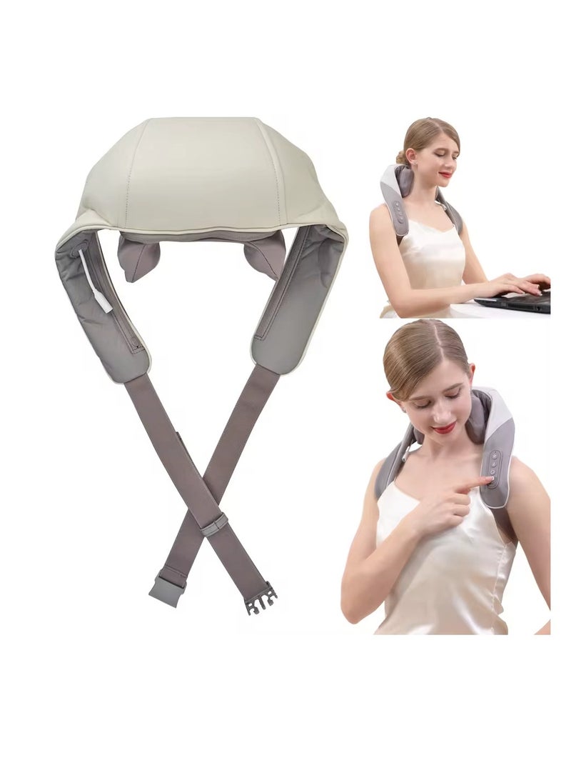 DIGI CORE - Neck And Shoulder Massager With Heat Banasuer Massager For Neck And Shoulder With Heat Self Neck Massager 5D Kneading Neck Massager For Pain Relief Deep Tissue - Image 1
