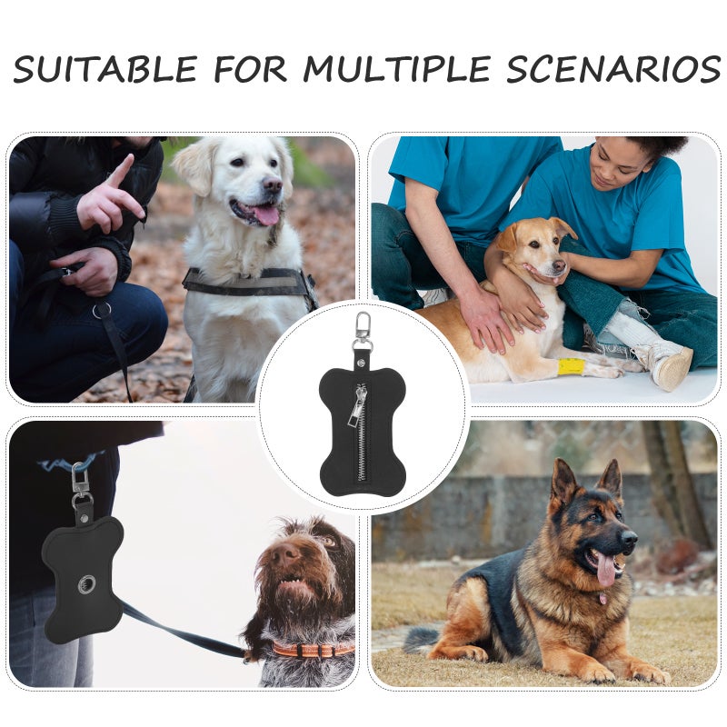 Walking Pet Poop Bag Holder Dog Poop Bag Case Leash Attachment Pet Waste Bag Dispenser - Image 5
