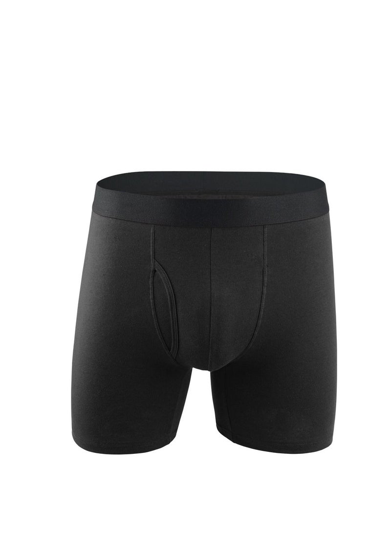 Natural Mens Boxer Shorts Soft Cotton Men Pack Breathable Mens Underwear Boxer Briefs  - Image 2