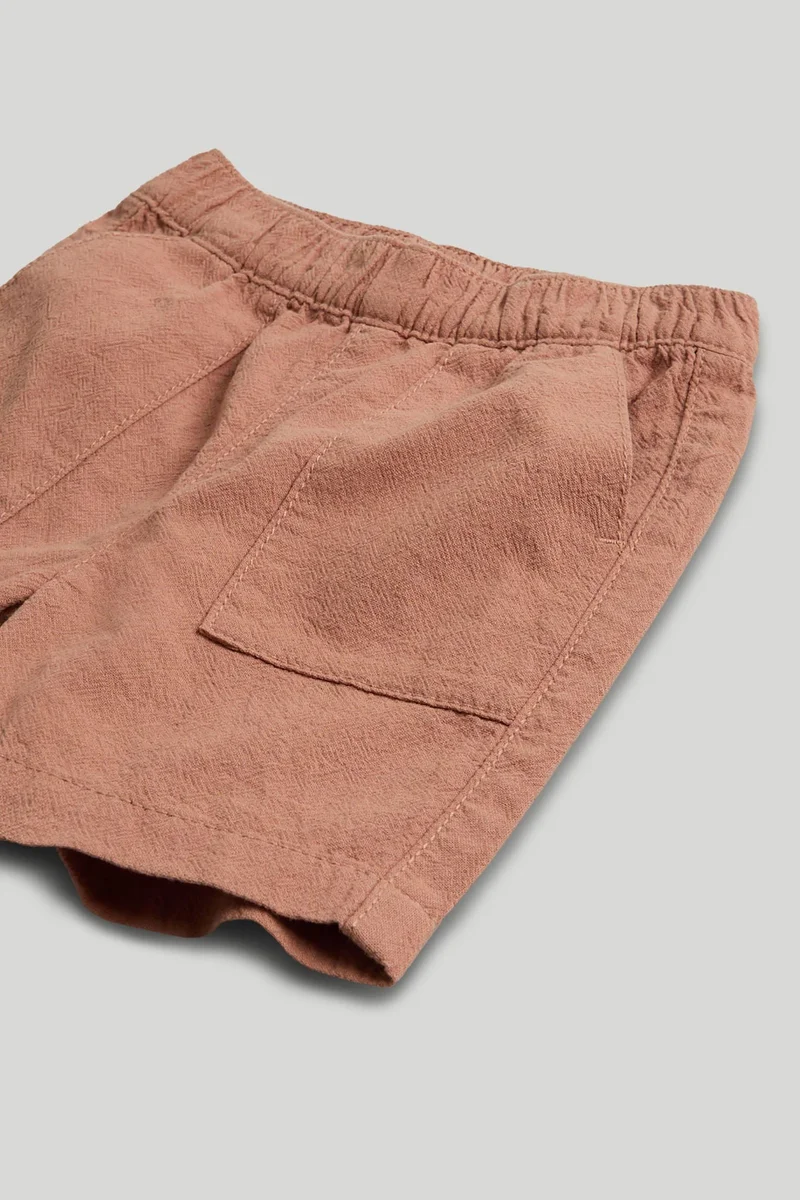 مذركير شورت قطني تان