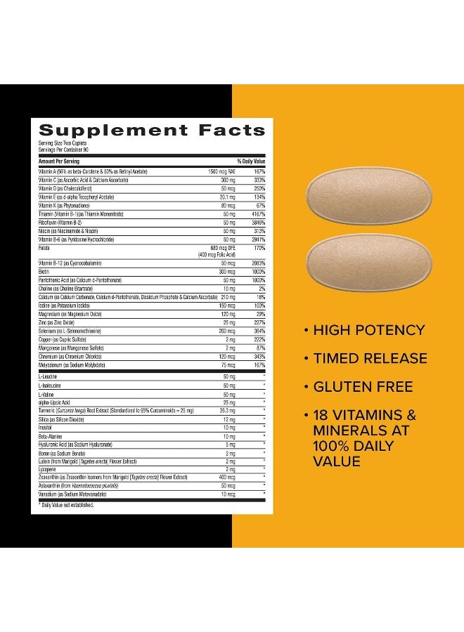 GNC ميغا مين سبورت متعددة الفيتامينات للرجال - Image 5