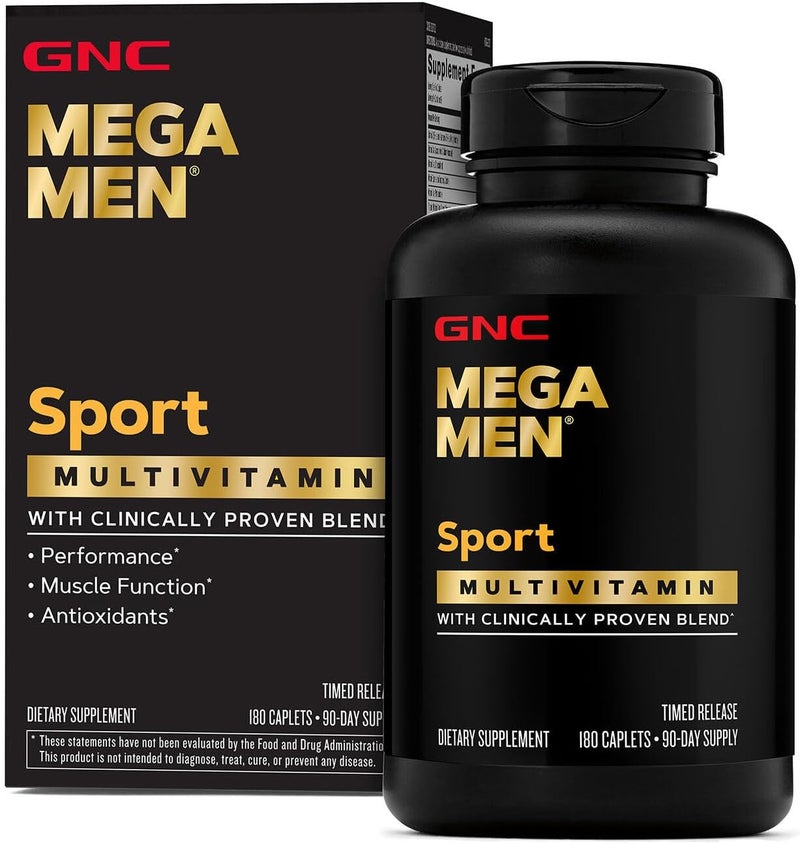 GNC ميغا مين سبورت متعددة الفيتامينات للرجال - Image 1