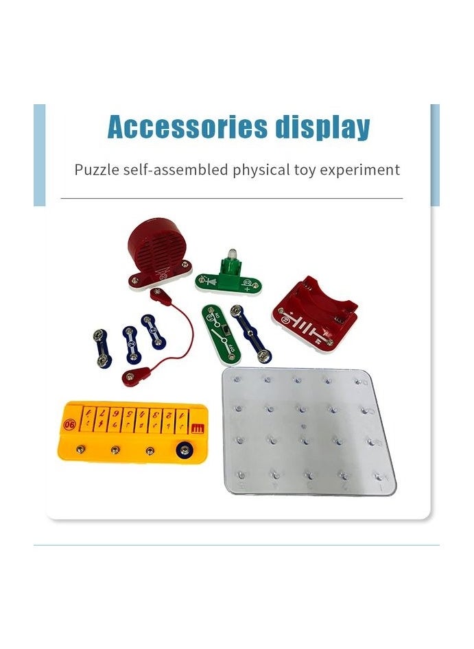 +4 STEAM- DIY Puzzle Electronic Organ rotating dynamics Experiment Kit