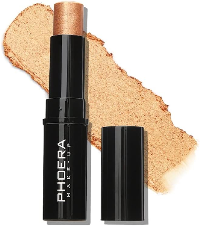 AURA Makeup Shimmer Skin stick Highlighter Contour Concealer Makeup Stick Buildable Cream to Powder formula 403 TROPHY