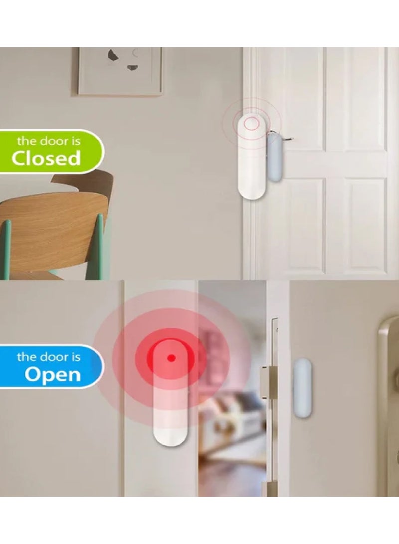 WiFi Wireless Door Window Sensor, APP Control With Free Notification, Compatible with Alexa, Google Home, No Hub Required. - Image 3