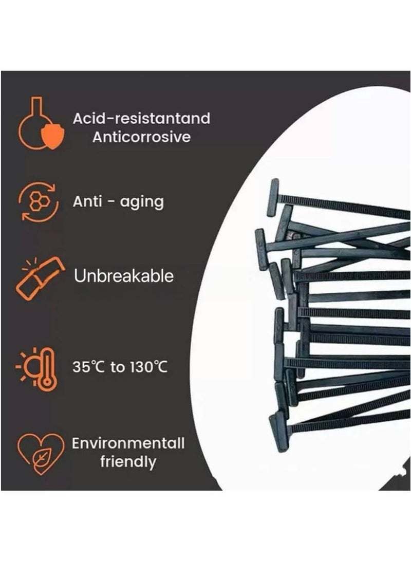إسكدنيا مشبك ربط كابلات نايلون عالمي، (20 قطعة) - Image 3