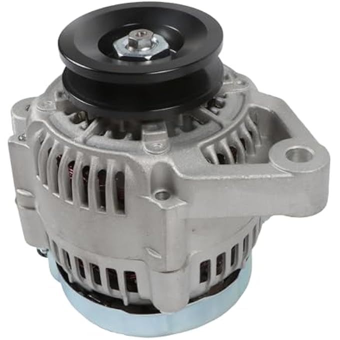 otobaijeni AND0286 Alternator 12V 40A Compatible with Case Excavator CX27B John Deere 27D 1023E 1025R Tractor 3032E 3038E 3120 3320 3520 4105 ND101211-1170 ND9761219-117 Engine Replaces Parts - Image 1