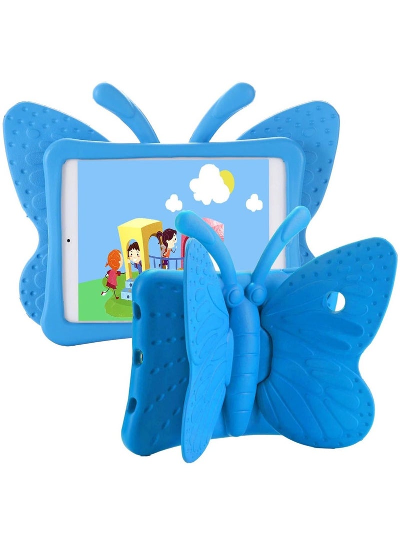 Raxoom iPad case for Kids, 3D Cartoon Butterfly Non-Toxic EVA Light Weight Kid Proof Shockproof case with Kickstand for ipad 5/ ipad 6 /ipad pro 9.7/ New iPad 2017 case - Image 1