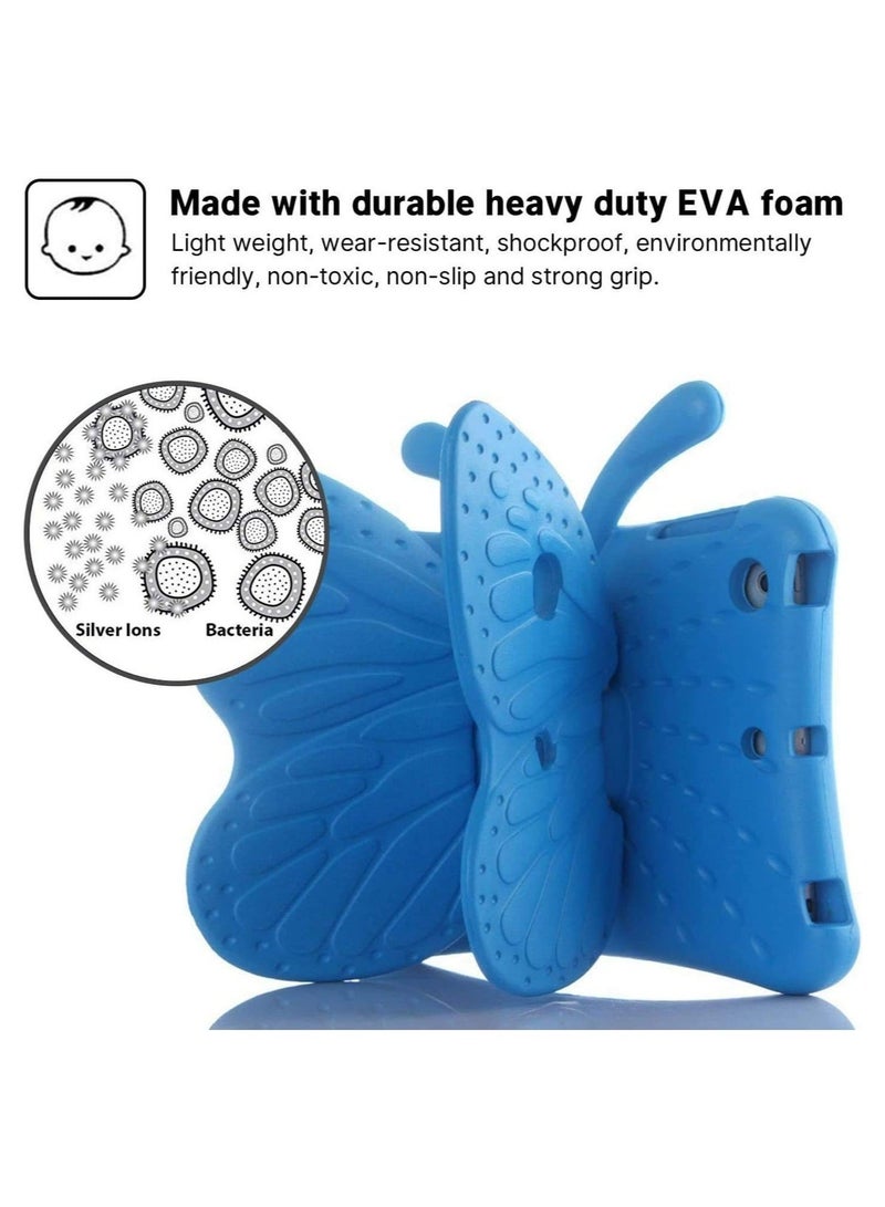 Raxoom iPad case for Kids, 3D Cartoon Butterfly Non-Toxic EVA Light Weight Kid Proof Shockproof case with Kickstand for ipad 5/ ipad 6 /ipad pro 9.7/ New iPad 2017 case - Image 5