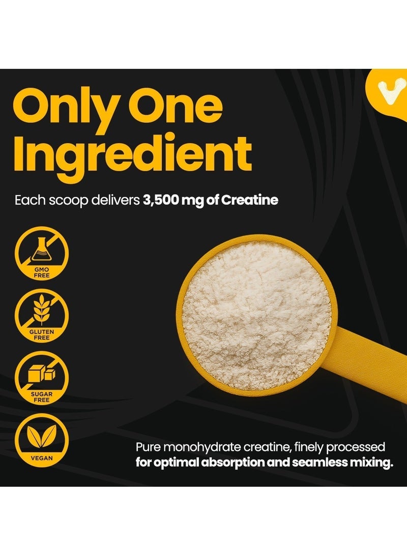 VALEO Creatine Monohydrate Creapure 300g, 3.5g per serving - Image 4