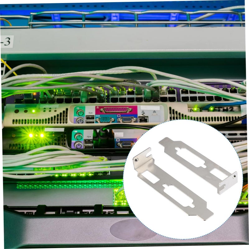 2U لوحة تغطية فتحة PCI فارغة - 20 حزمة، غطاء VGA فولاذي لصندوق الكمبيوتر - Image 5