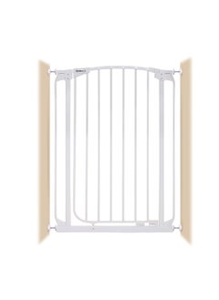 dreambaby Dreambaby - Zoe Auto Close Baby & Pet Security Gate 71-80cm White - GB1101BB  - Image 1