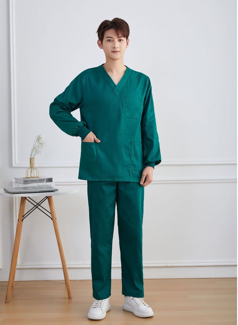 KUYING New Nurse Uniform Split Set Medical Work Uniform  - Image 1