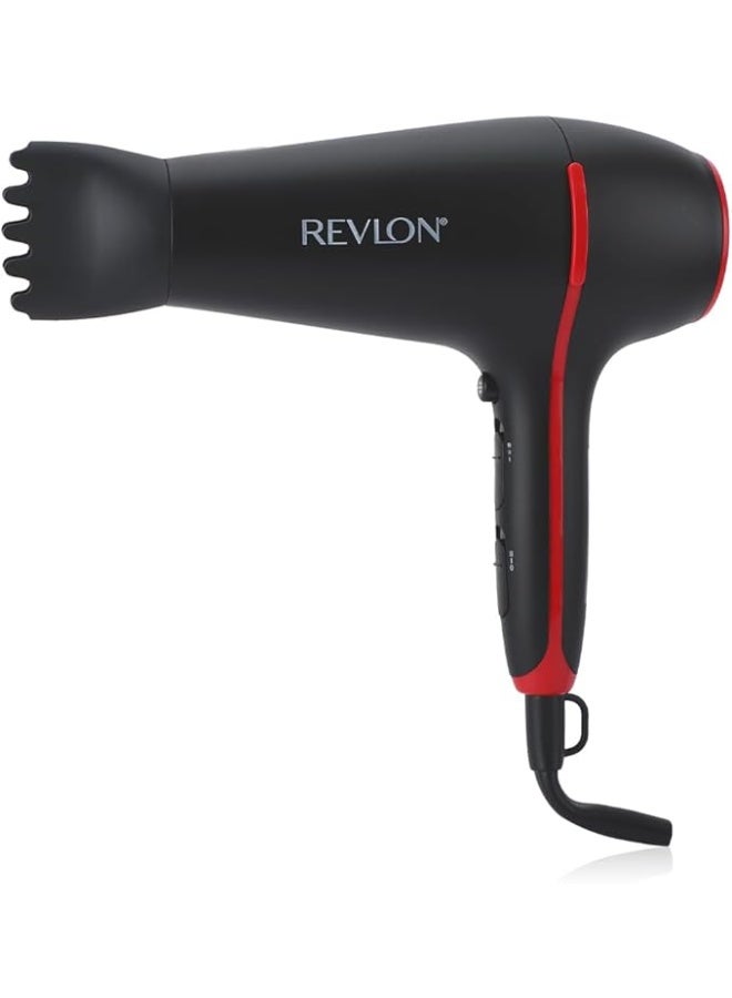 Revlon SmoothStay Hair Dryer 1875 W, Grill Triple-Coated In Ceramic Infused With Coconut Oil, 3 Heat, 2 Speed Settings - RVDR 5317 - Image 3