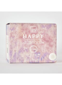 Home Box Nourish Happy Jar Candle with Wooden Lid 292 g  - Image 5