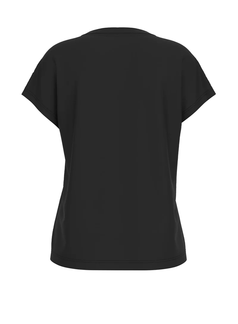 جس Crew Neck Short Sleeve 4G Shaded Hotfix T-Shirt