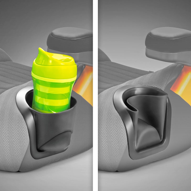 Chicco GoFit® Plus Backless Booster Car Seat with Latch Attachment and Quick-Release Latch Removal for Travel, Portable Car Booster Seat for Children 40-110 lbs. | Stream/Blue - Image 4