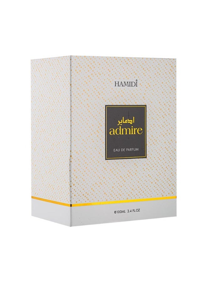 Hamidi Admire Eau De Parfum 100ml | Alcohol-free | Premier Long Lasting | Fragrances for Men & Women - Image 3