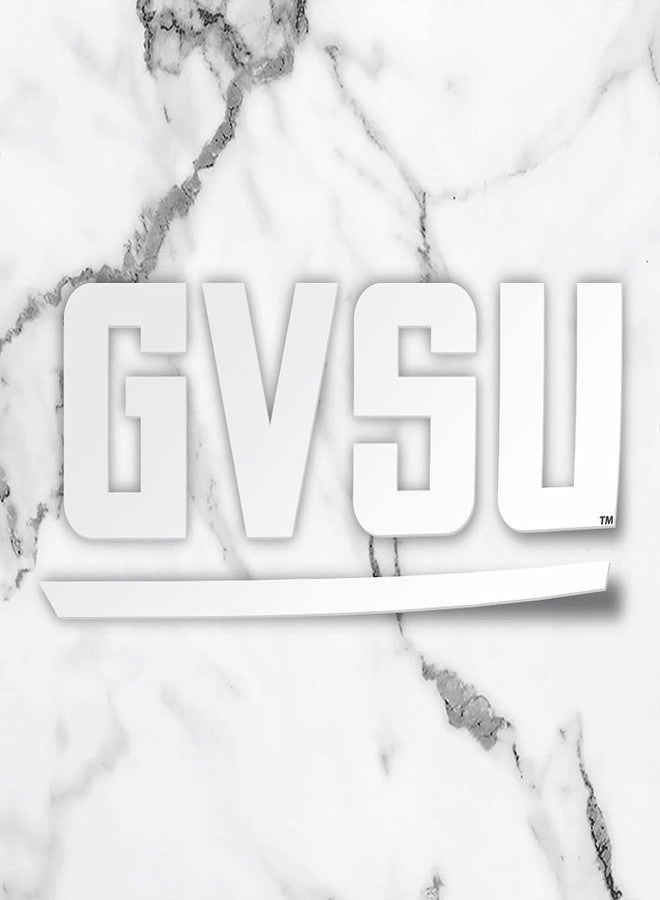 Nudge Printing Grand Valley Sticker GVSU Car Decal Grand Valley State University White Letters Heavy-Duty Weatherproof Officially Licensed NCAA Vinyl for Bumpers, Windows, Laptops, Water Bottles or Coolers - Image 1