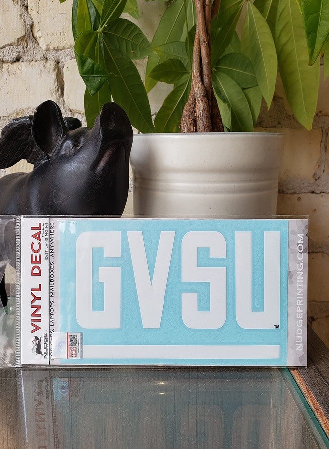 Nudge Printing Grand Valley Sticker GVSU Car Decal Grand Valley State University White Letters Heavy-Duty Weatherproof Officially Licensed NCAA Vinyl for Bumpers, Windows, Laptops, Water Bottles or Coolers - Image 3