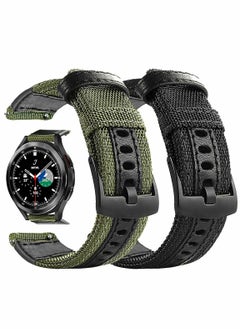 Excefore 20mm Nylon Strap Compatible for Samsung Galaxy Watch 4 40mm 44mm/ for Galaxy Watch 4 for Classic 42mm 46mm  - Image 1