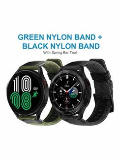 Excefore 20mm Nylon Strap Compatible for Samsung Galaxy Watch 4 40mm 44mm/ for Galaxy Watch 4 for Classic 42mm 46mm  - Image 2