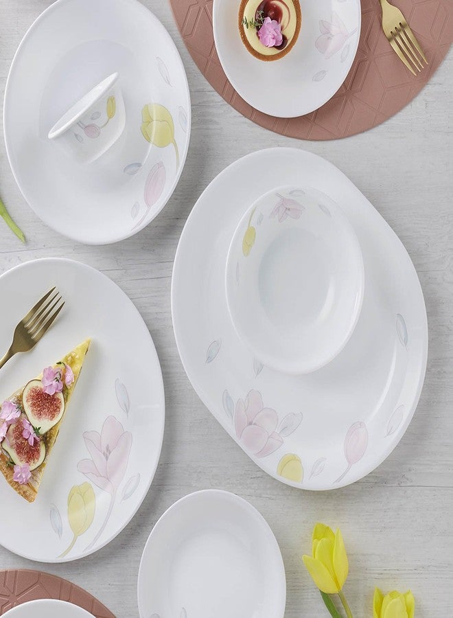 SKOODLE Corelle Livingware Plus Elegance 31 cm Oval Serving Platter Pack of 1 - Image 2