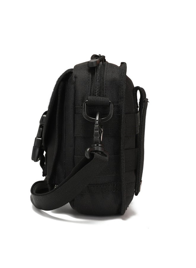 Generic Spot Tactical Shoulder Crossbody Bag Molle Accessory Hanging Bag Camouflage Chest Bag Multifunctional Waterproof Shoulder Bag-Color:CP Color  - Image 4