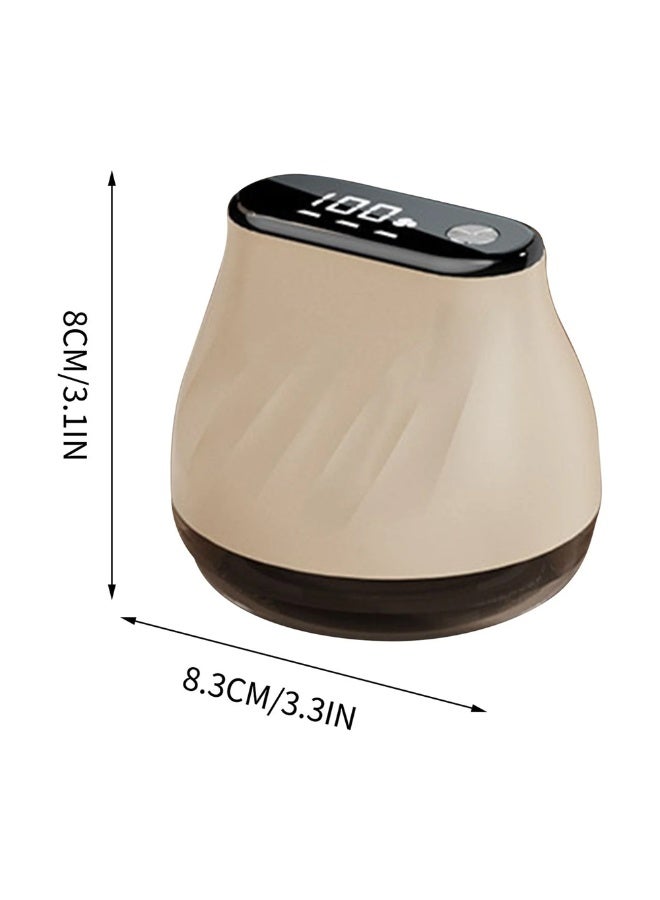 Fabric Shaver with LED Display – Rechargeable Lint Remover for Clothes, Sweaters, Blankets, and Furniture – Portable Fuzz Remover with Stainless Steel Blades - Image 2