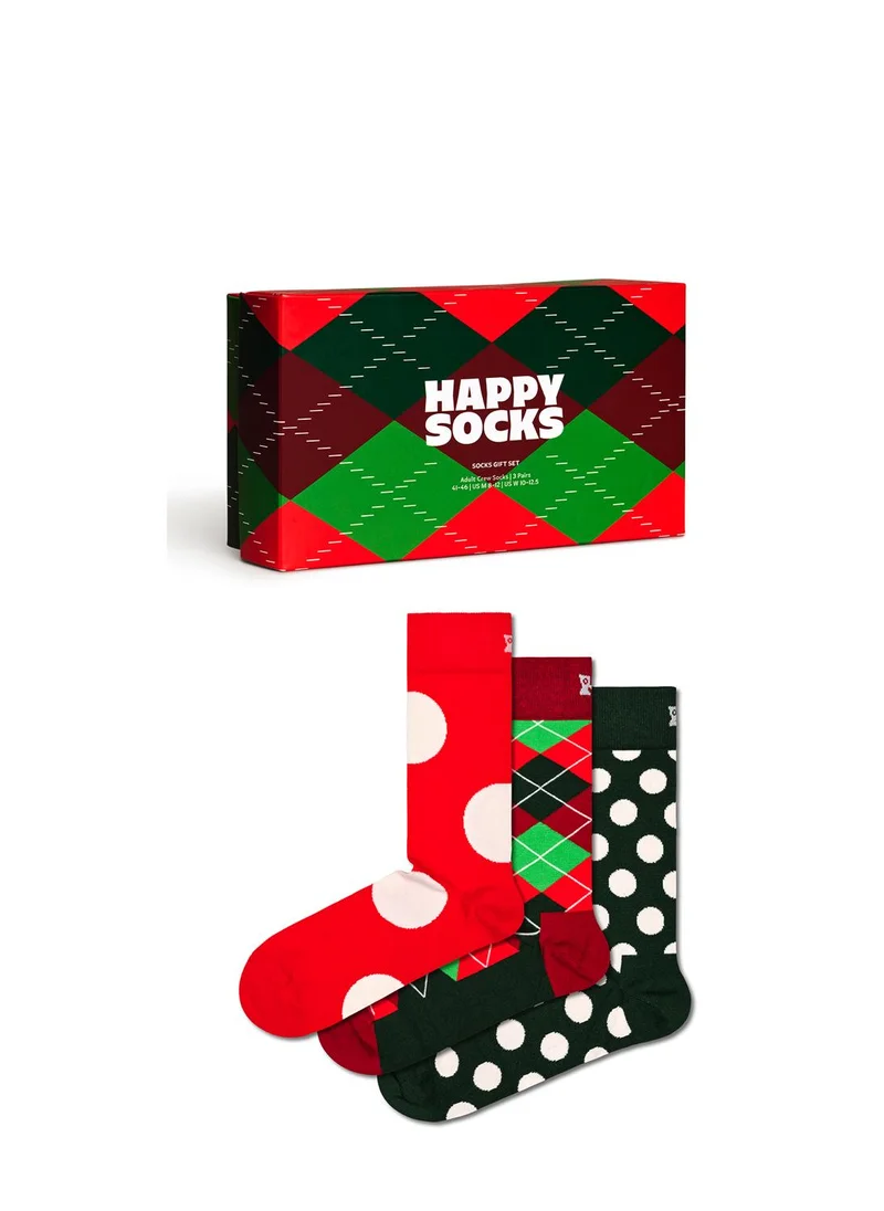 هابي سوكس 3-PACK HOLIDAY CLASSICS GIFT SET