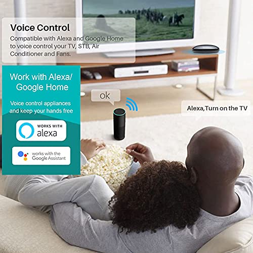 FRANKEVER Smart IR Remote Control,All in One IR Blaster Control, Universal WiFi Infrared Remote Control for TV DVD Air Conditioner STB etc,Compatible with Alexa, Google Assistant - Image 4