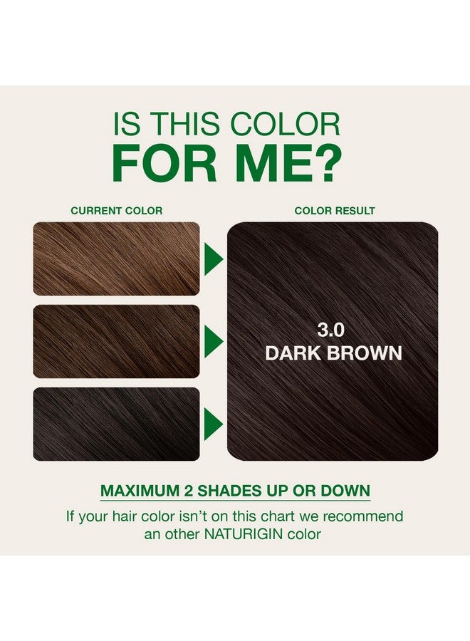 Naturigin Hair Permanent Color, Dark Coffee Brown 3.0, 200g - Image 2