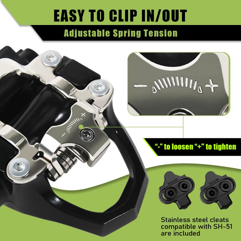 BUCKLOS SPD Adapters for Peloton Bike & Bike+ - Pedal,Convert Delta Pedals to SPD Clip for Shimano SPD Shoes,Indoor Exercise Bike Accessories for Friends, Family, Spin Class - Image 4