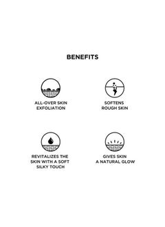 Seacret Body Scrub Salt & Oil Body Exfoliator with Dead Sea Minerals and Essential Oils Pomegranate Scent 141 FLOZ  - Image 5
