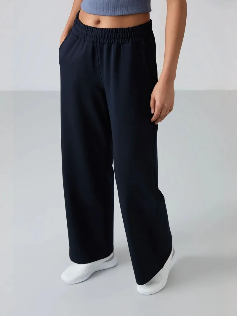 TOMMYLIFE TOMMY Wide-Leg Pull-On Sweatpants
