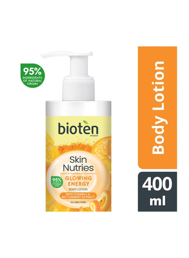 bioten Skin Nutries Glowing Energy Body Lotion 400ml - Image 3