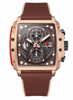 T5 T5 Men's Chronograph Silicone strap Watch  - Image 1