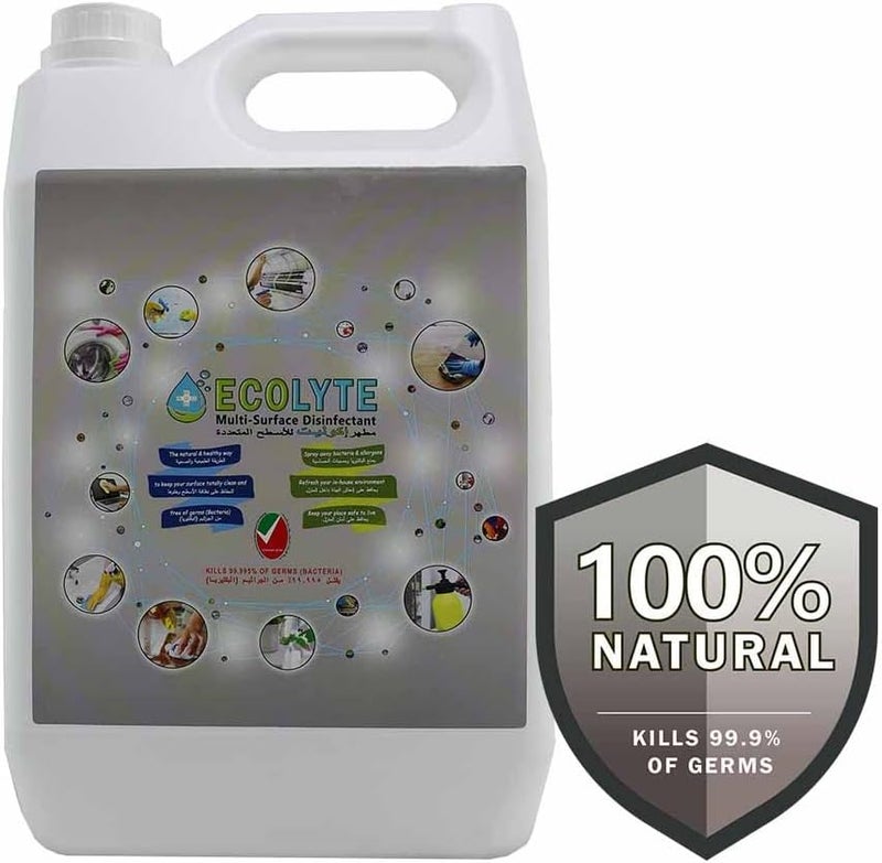 ECOLYTE+ رذاذ مطهر متعدد الأسطح إيكولايت - 5 لتر - Image 2