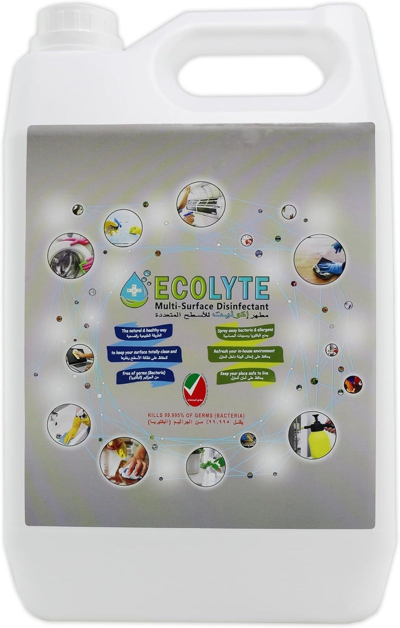ECOLYTE+ رذاذ مطهر متعدد الأسطح إيكولايت - 5 لتر - Image 1