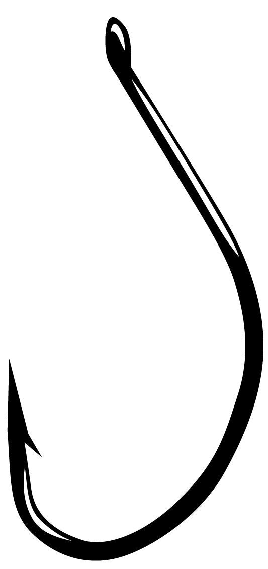 Gamakatsu خطاف غاماكاتسو سبليت شوت/دروب شوت - عبوة من 25 (أسود، 1/0) - Image 4
