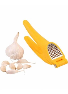 CLASSYTOUCH Garlic Press Multifunction Hand Presser Crusher Ginger Squeezer Slicer Masher Kitchen Tool  - Image 1