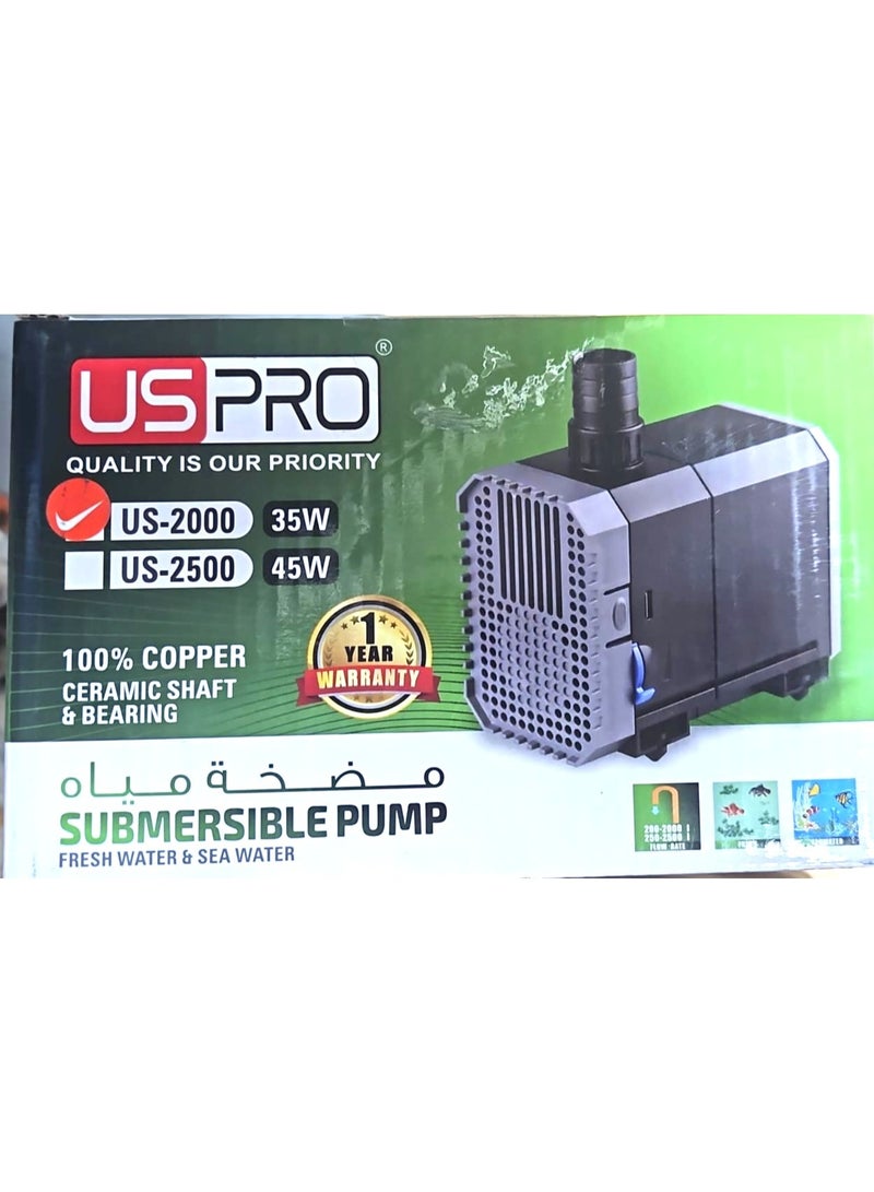 SUBMERSIBLE WATER PUMP US2000