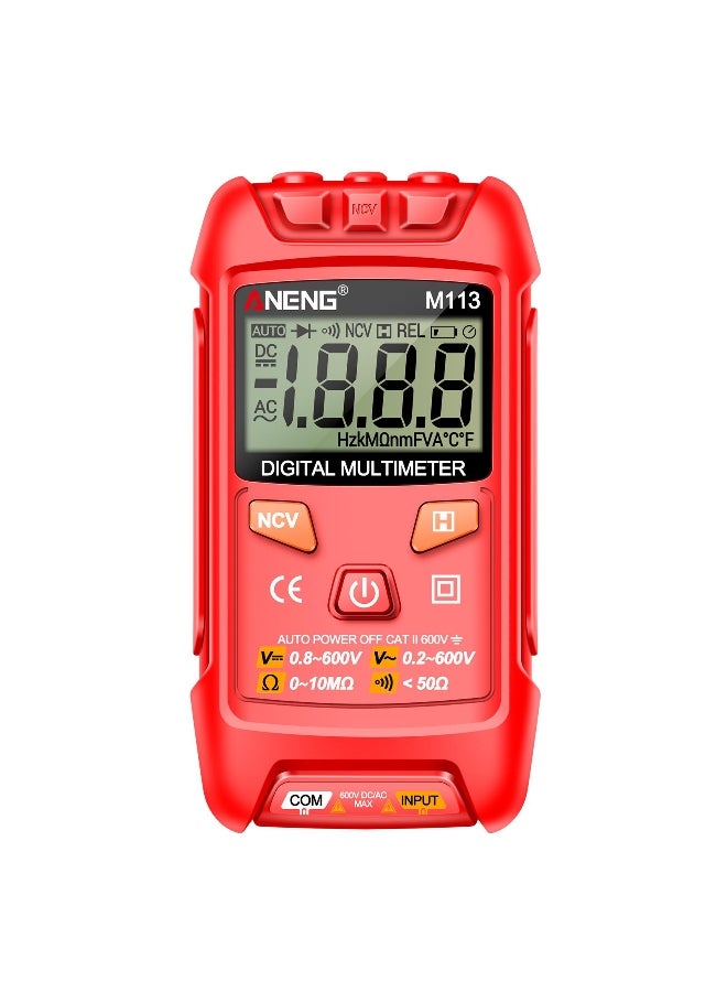 ANENG ANENG M113 Digital Mini Multimeter Tester Intelligent ACDC Voltage Meter 1999 Counts LCD Voltage