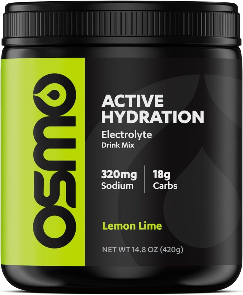 Osmo Active Hydration Electrolyte Powder 20 Servings  Includes Sodium Magnesium Potassium Carbs  Vitamins Cane Sugar  All Natural Ingredients 3X Faster Hydration Boosts Power  Endurance - Image 1