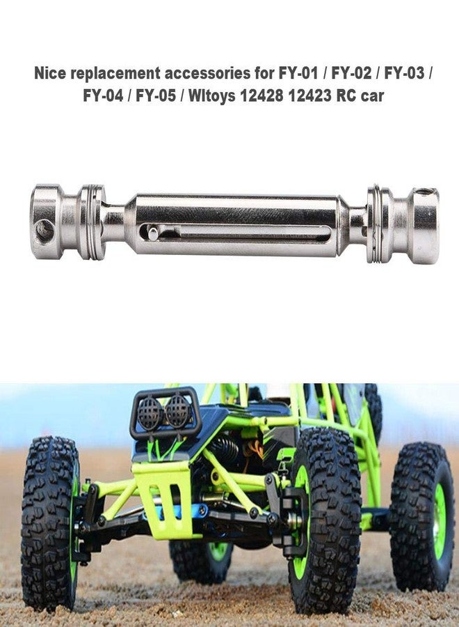 Dilwe عمود القيادة لسيارة التحكم عن بعد، عمود القيادة الأوسط الخلفي المعدني لسيارات FY-01/02/03/04/05 / Wltoys 12428/12423، جزء ترقية ملحق - Image 3