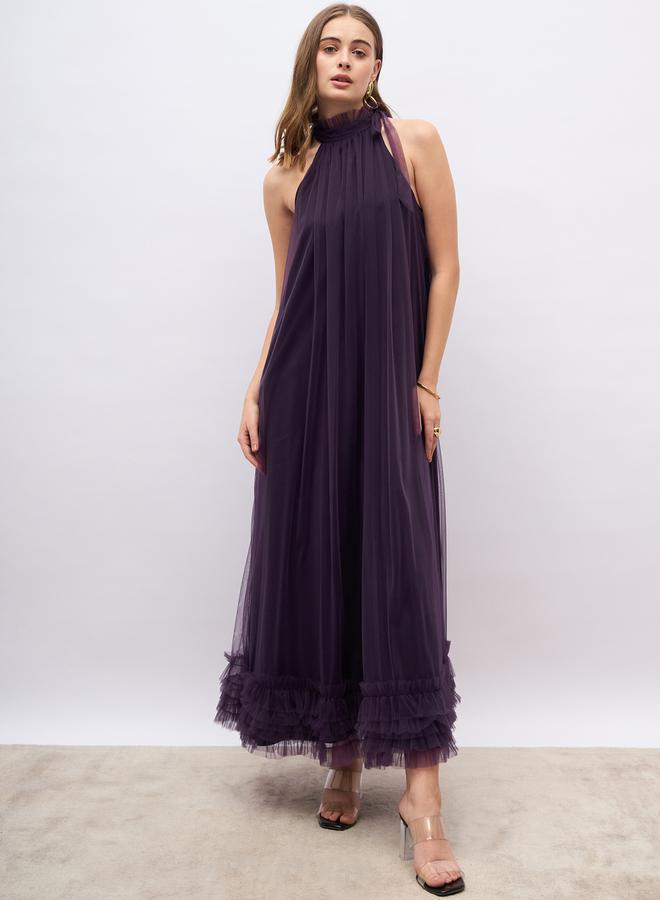 Styli Halter Chiffon Dress  - Image 2