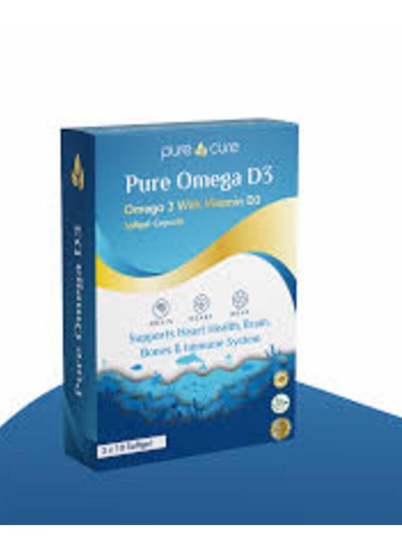 Pure Nutrition Pure Omega D3 SG 30S 