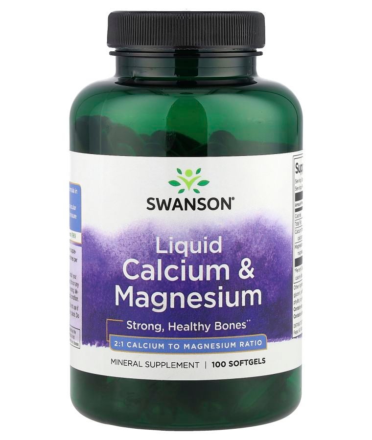 Liquid Calcium & Magnesium 100 Softgels
